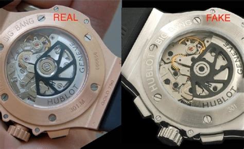 hublot screws fake|how to spot a hublot.